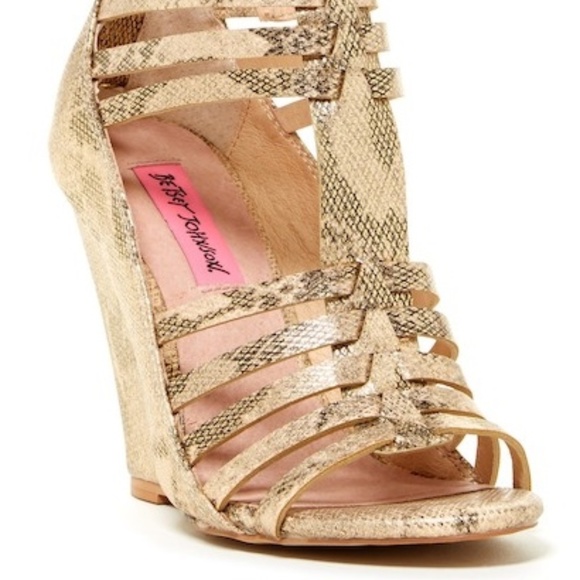 Betsey Johnson Shoes - These New Wedge Heels were Made For Walking